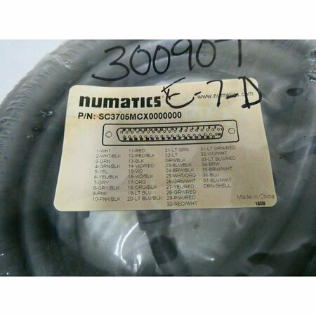 Numatics CORDSET CABLE SC3705MCX0000000